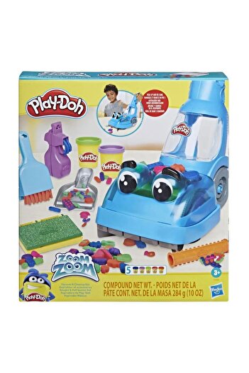 Hasbro Play Doh plasticine set with accessories Zoom Zoom vacuum cleaner