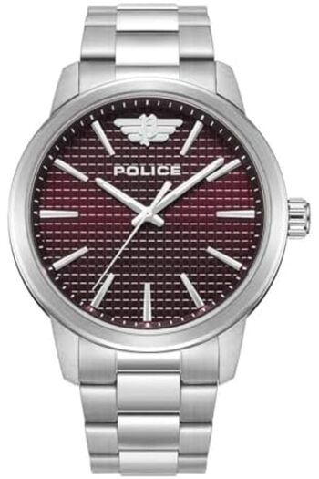 Police Raho Gents Analog Watch With Stainless Steel Bracelet 41mm