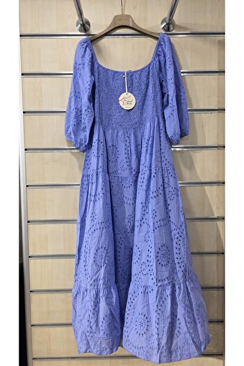 Park Moda Rochie din bumbac cu volane