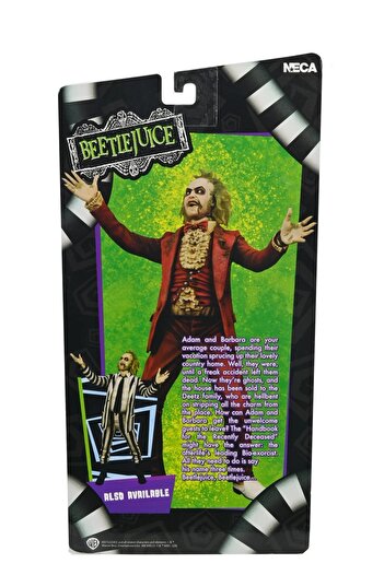 Neca Beetlejuice - Beetlejuice (Red Tuxedo) Aksiyon Figürü