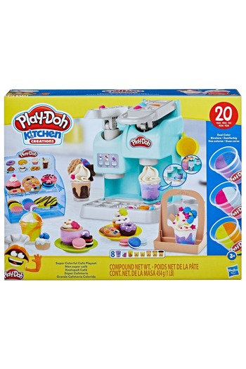 Hasbro Kitchen Creations Super Color Coffee Maker Plasticine Set