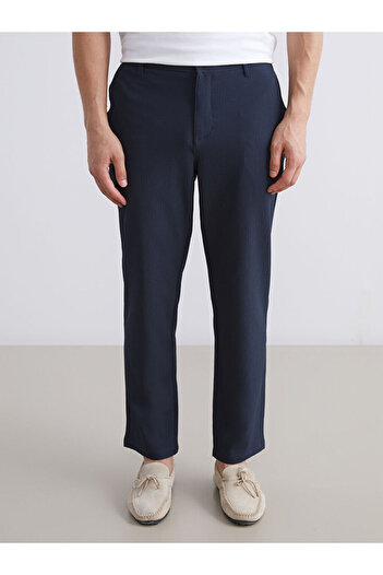 LC Waikiki Navy Blue Standard Size Men's Trousers