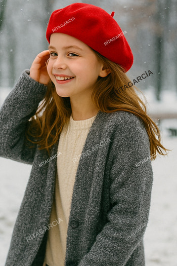 Ritagarcia Children's French Felt Painter Beret