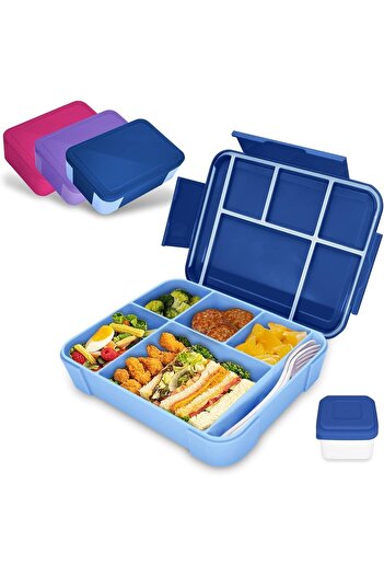 Generic Lunch Box for Kid School, Children's Lunch Box with Compartments, Bento Box Children, Leak-proof Lun