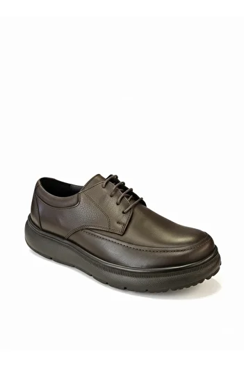 Ceyo Men's Genuine Leather Casual Orthopedic Daily Comfort Shoes