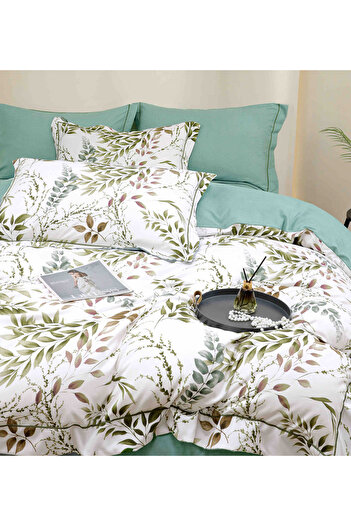 CHIRASO CHIRASO Bedding, LUX, Gift Box, ELASTIC Sheet 180x200+30cm, Duvet Cover 200x230, 4 Pillowcases