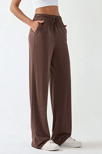 Hiccup Soft Touch Wide Leg Modal Trousers