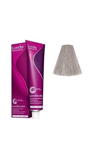 Londa Hair Dye 8/81 Permanent - Londacolor Light Blue Ash Blonde -