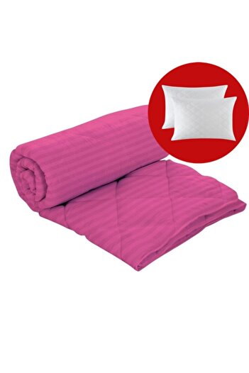 PATONE Winter duvet set, wool, polycotton damask, 180x210cm, quilted, sycamore with 2 pillowcases 50x70cm