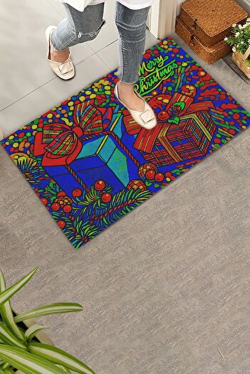 Valerine Life Merry Christmas New Year Gift Boxed Welcome Doormat 45X70Cm