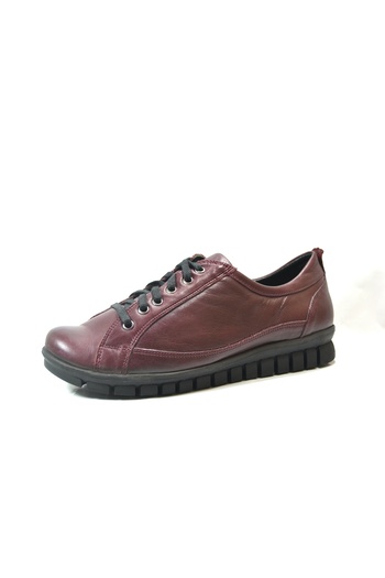 Onlo Ayakkabı Onlo Shoes 3421 Genuine Leather Bonded Orthopedic Casual Daily Women's Shoes