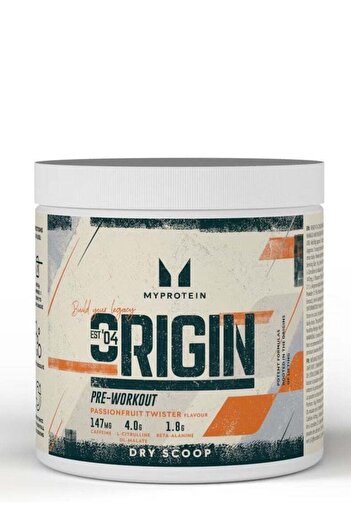 MYPROTEIN Origin Pre-Workout Dry Scoop Passionfruit Twister