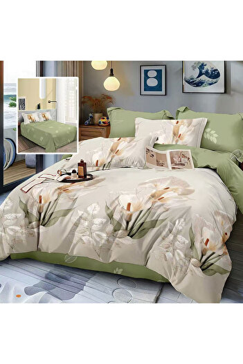 TextiLici Finet cozy bed linen, 6 pieces, sheet 220 x 240 cm