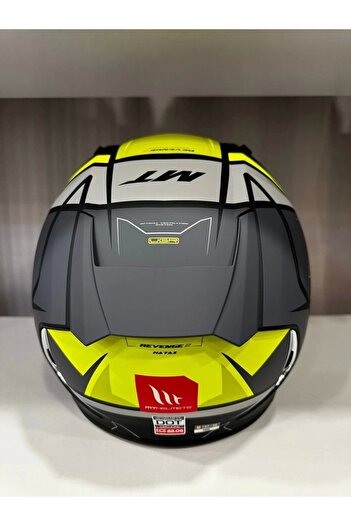 MT Helmets Kask Revenge 2 S Hatax C3 Mat Yellow