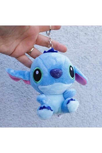 FuryaTedarik Lilo and Stitch 12 cm Cute Plush Keychain