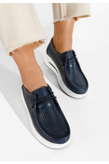 B T Shoes Μοκασίνια με πλατφόρμα Melodisa Νειβι