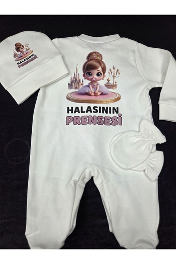 lupi Hala Written Baby Romper