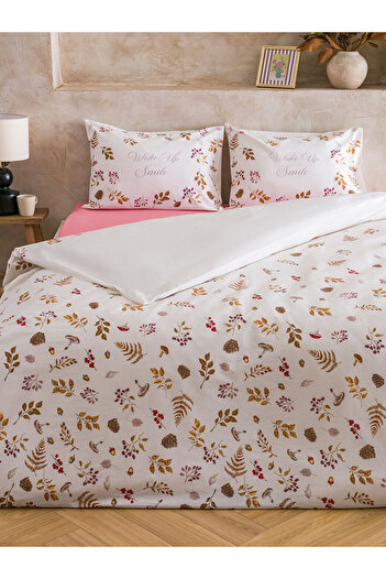LC Waikiki Mixed Floral Printed Double Duvet Cover Set