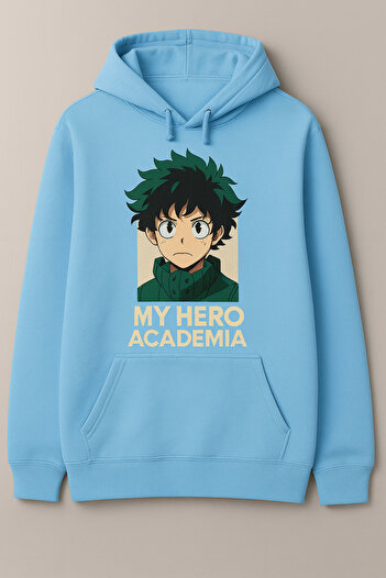 CLASSY.MODA „My Hero Academia 3 İplik Унисекс суитшърт с качулка 👕✨”
