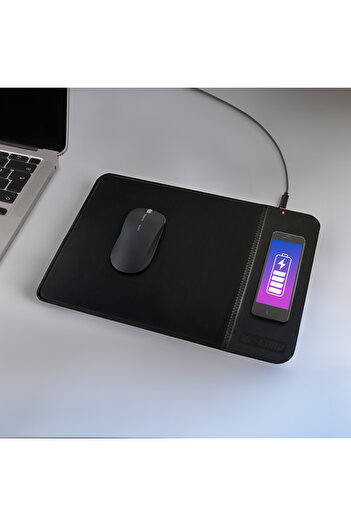 OEP Mouse pad with wireless phone charging