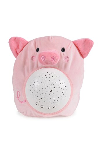 Moni Plush night light with sounds and projections Starry Sky Piggy Pink
