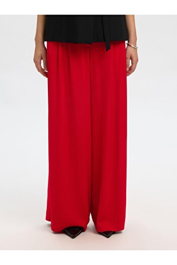 Selected Femme Wide Leg Hose Viskose