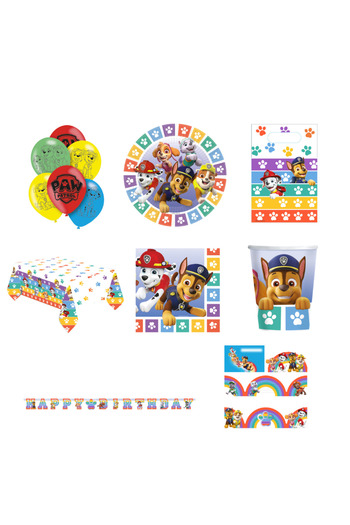 PAW PATROL Party set, multicolor, 56 pieces, Paw Patrol