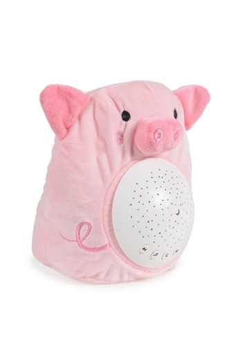 Moni Plush night light with sounds and projections Starry Sky Piggy Pink