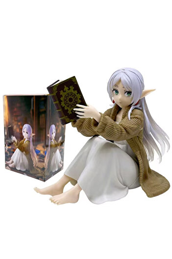 choice2 with box 12CM Frieren Beyond Journey's End Frieren Anime Figure Desktop Cute night-suit Frieren Act