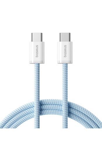 Baseus Data cable Type-C to Type-C Fast Charge, 100W, 480Mbps, Smart Chip, 1m, Dynamic 4 Series, Blue