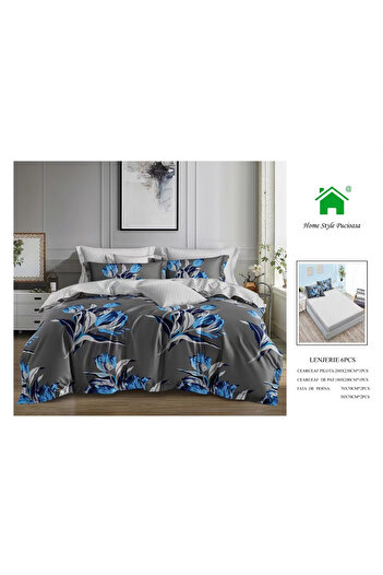 FIONNA.RO Fine Bed Linen With Elastic - Tulips In The Shade