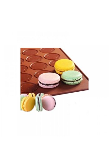 Perfect Home Silicone Tray and Mat for Macarons – 48 Shapes, 38×28.5 cm