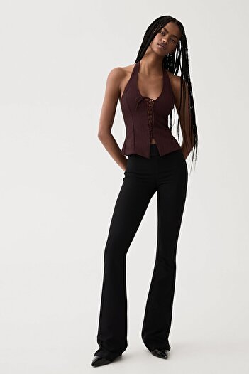 Bershka Bengaline halter top