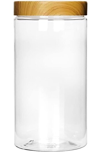 erorex Round Air Tight Pet Jar, 1000 Ml Capacity