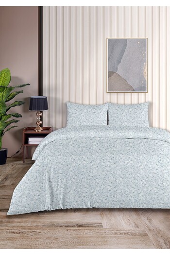 Evim Elegant 100% Cotton Double Duvet Cover Set 200X220Cm Baby Blue