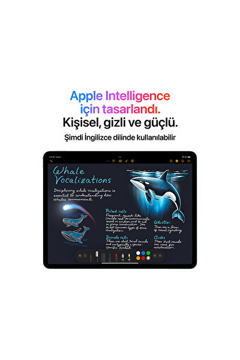 Apple 11 inç iPad Air M3 Wi-Fi + Cellular 1 TB Tablet Mor (MCGC4TU/A)