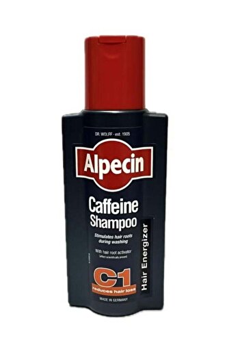 ALPECİN Shampoo C1 with Caffeine for Hair Loss Prevention 250ml