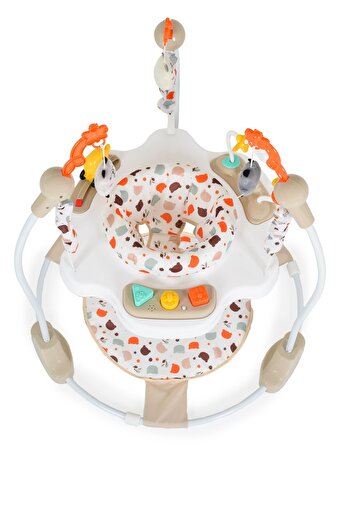 Moni Magic Fun Jumper with rotating seat and musical toy, height adjustable, 6 months+