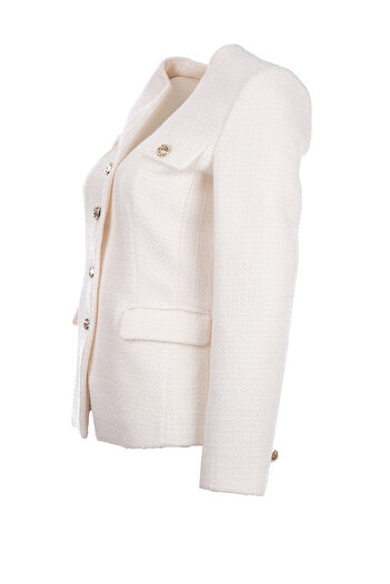 Ekol Tweed Jacket with Flap Pocket