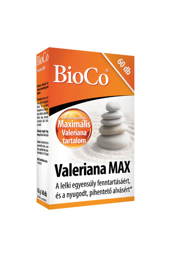 Bioco Valeriana MAX, 60 comprimate