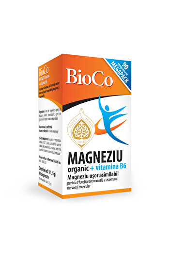 Bioco Magneziu + Vitamina B6 x 90 tab