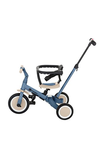 Petite&Mars Tricycle, Petite&Mars, Turbo, 5 in 1, Up to 25 kg, 1.5-5 years, Ocean Blue