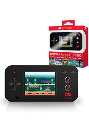 isound My Arcade Gamer V Portable - 220 Retro Games - Handheld Console - Full Color - Battery Powered