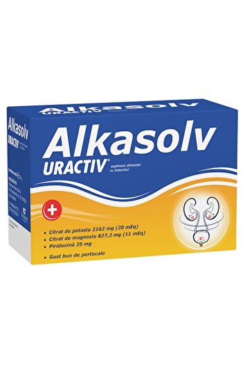Fiterman Pharma Uractiv Alkasolv, 30 packets