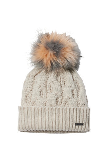 Columbia Boundless Days Cable Knit Pom Beanie, Women's Beannie