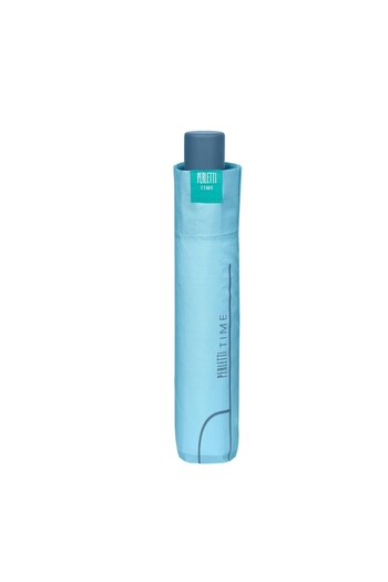 Perletti Umbrelă Extraslim Time 26296, pentru femei, albastru deschis