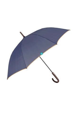 Perletti Umbrella Time automatic, wind resistant, 102 cm, blue