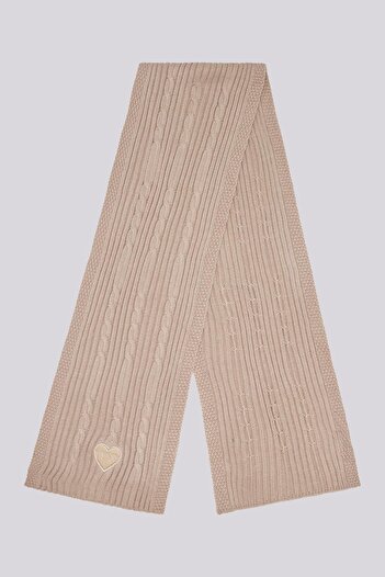Guess BG Store Κοριτσίστικο μπεζ κασκόλ