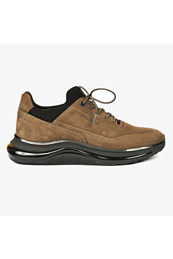 Greyder 16492 Men's Genuine Leather Stretch Air Sole Casual Shoes