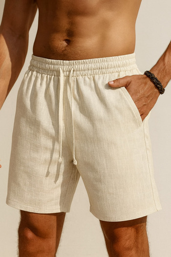 STITCH by MH Mens Linen Short